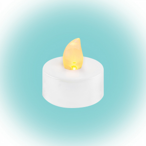 Set candele cu LED, albe [1]