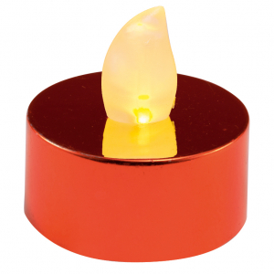 Set candele cu LED, rosii [2]