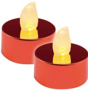 Set candele cu LED, rosii [0]