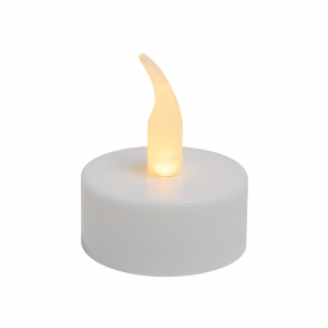 Set candele cu LED-uri, 6 buc, albe, 1 buc LED galben, intermitent [1]