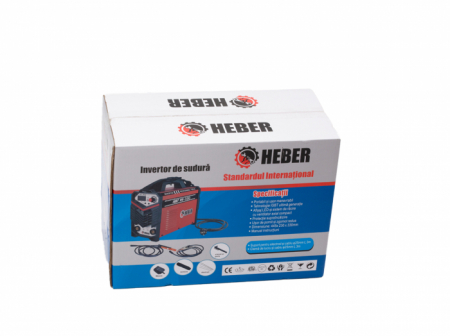Set Invertor de sudura HEBER® RS-300 + Masca de sudura automata, HEBER® [2]