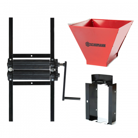 Zdrobitor struguri SCHUMANN®, manual, capacitate 300-500 kg/h, cuva 25 l [2]