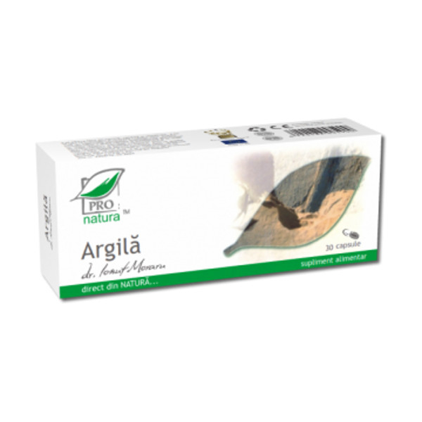 Argila, 30 capsule, Medica [1]