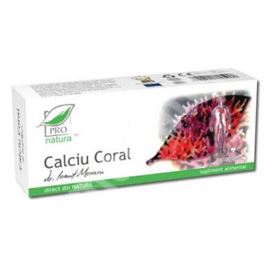 Calciu Coral, 30 capsule, Medica [1]