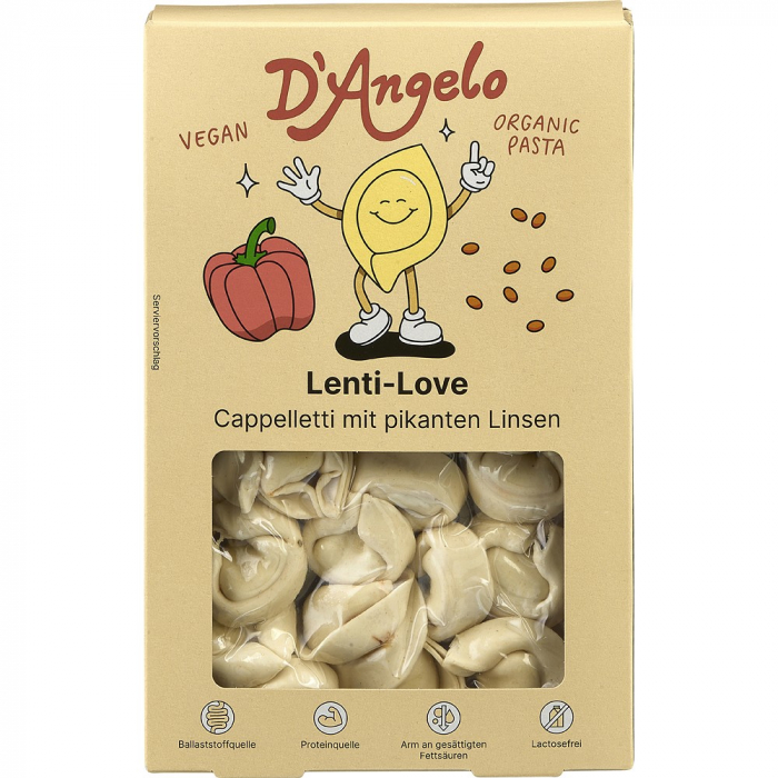 Cappelletti vegane bio, picante cu linte [1]