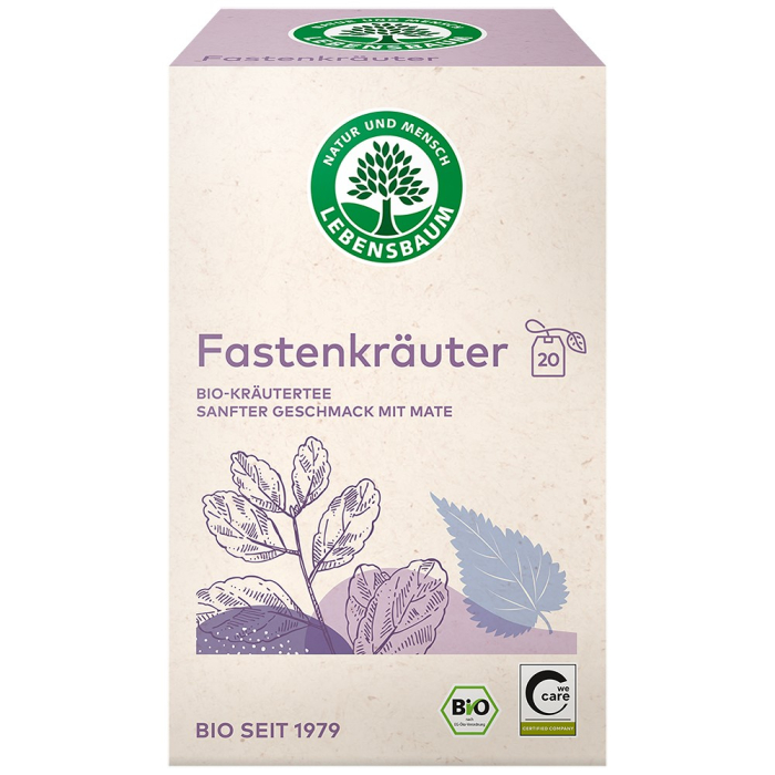 Ceai bio din plante pentru fasting, plicuri [1]