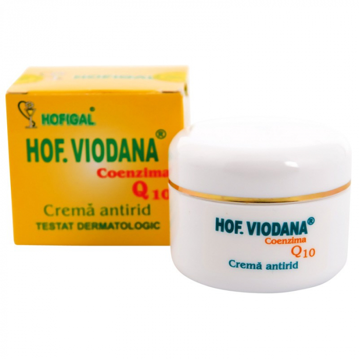 Cremă antirid cu Coenzima Q10 Hof Viodana, 50 ml, Hofigal [1]