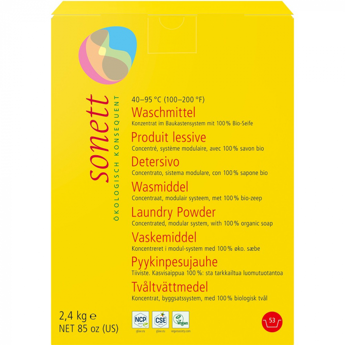 Detergent  pudra concentrat, pentru rufe colorate [1]