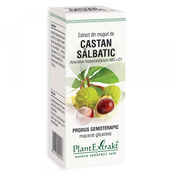 Extract din muguri de Castan sălbatic, 50 ml, Plant Extrakt [1]