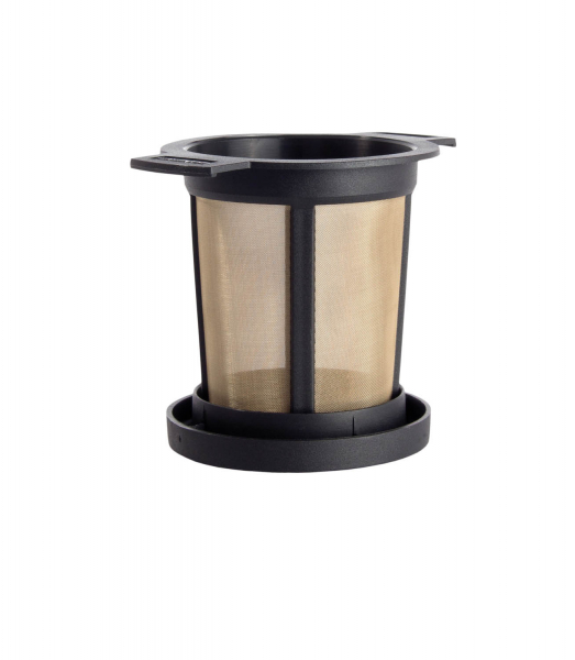 Filtru ceai permanent cu capac (negru) M [2]