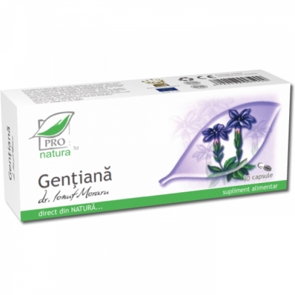 Gentiana, 30 capsule, Medica [1]
