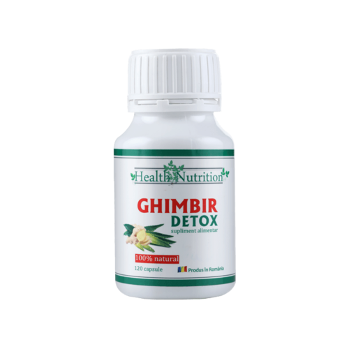 Ghimbir detox 100% natural, 60 capsule, Health Nutrition [1]