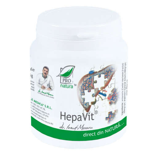 Hepavit, 200 capsule, Medica [1]