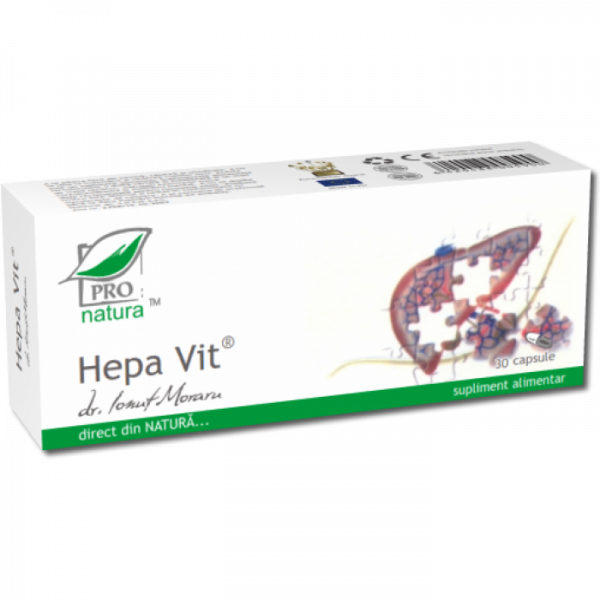 Hepavit, 30 capsule, Medica [1]