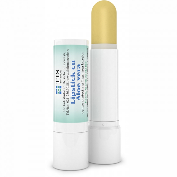 Lipstick cu Aloe Vera, 4 g, Tis Farmaceutic [1]