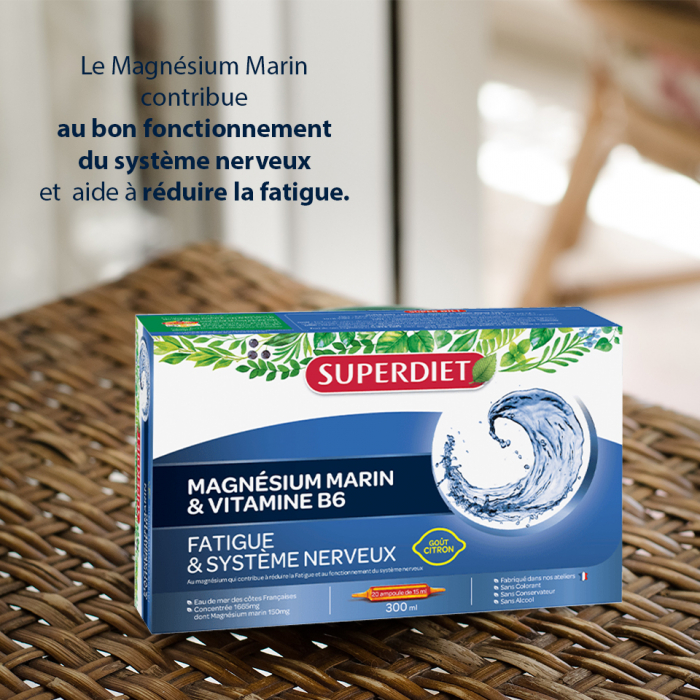 Magneziu Marin & Vitamina B6 20 fiole x 15 ml [5]