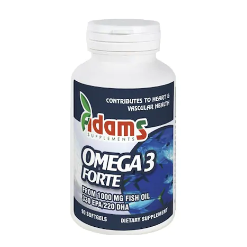 Omega 3 forte, 90 tablete, Adam Vision [1]