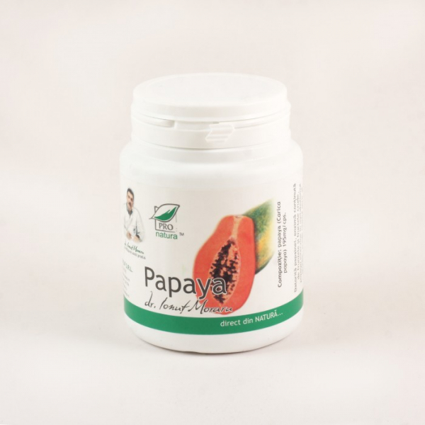 Papaya, 200 capsule, Medica [1]