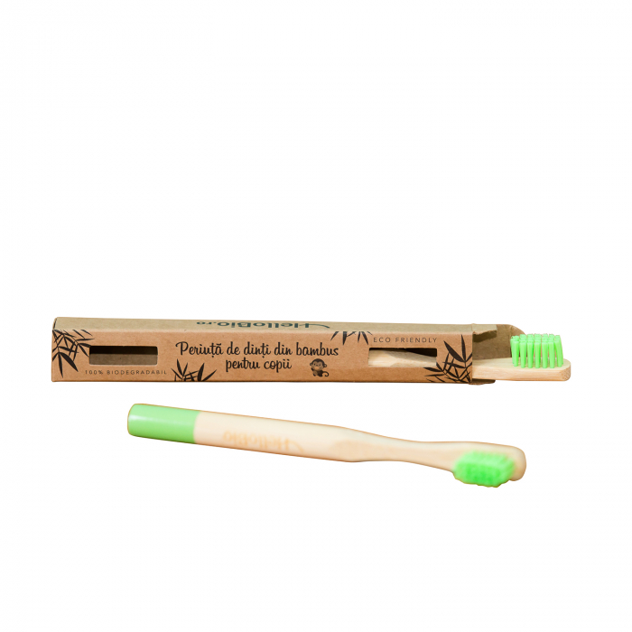 Periuta de dinti pentru copii, din bambus [8]