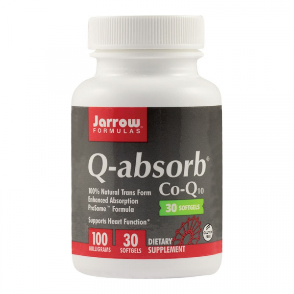 Q-absorb CO-Q10 100mg Jarrow Formulas, 30 capsule [1]