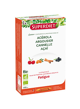 Complex tonic Bio - Acerola, catina, scortisoara si acai 20 fiole x 15 ml [2]