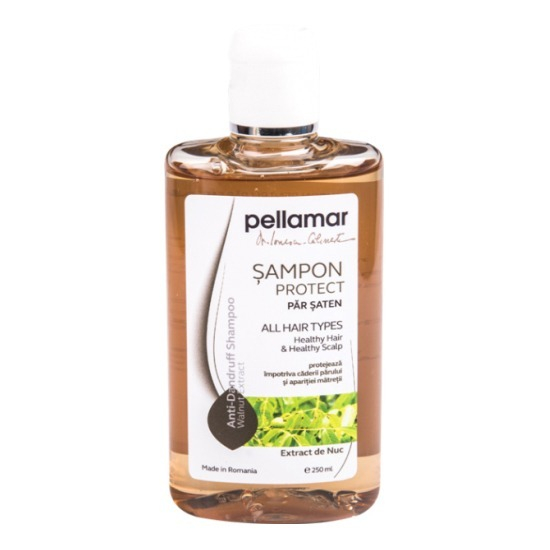 Sampon cu extract de nuc pentru par saten Beauty Hair, 250 ml, Pellamar [1]