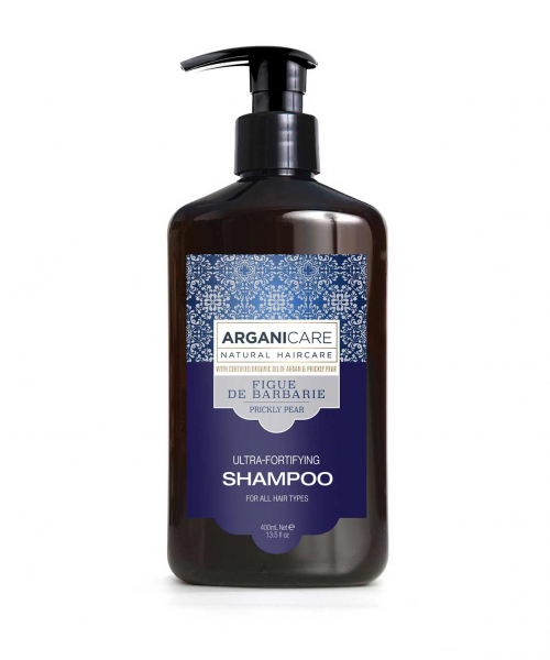 Sampon fortifiant si hranitor cu ulei de fruct de cactus pentru toate tipurile de par, Arganicare, 400 ml [2]