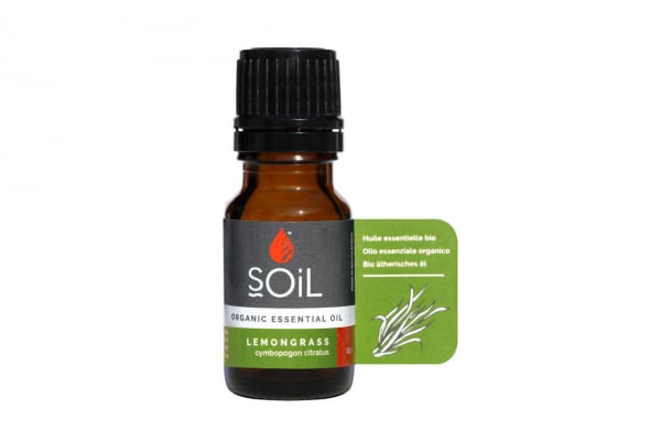 SOiL Ulei Esential Lemongrass 100% Organic ECOCERT 10ml [1]