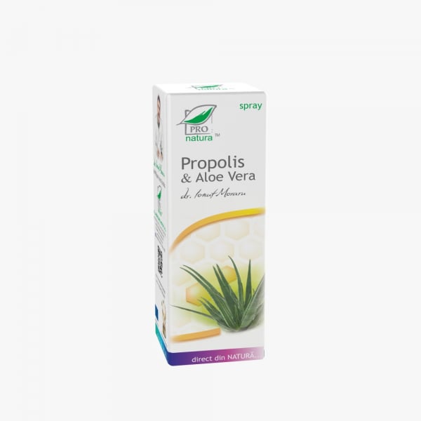 Spray cu propolis si aloe vera, 50 ml, Medica [1]