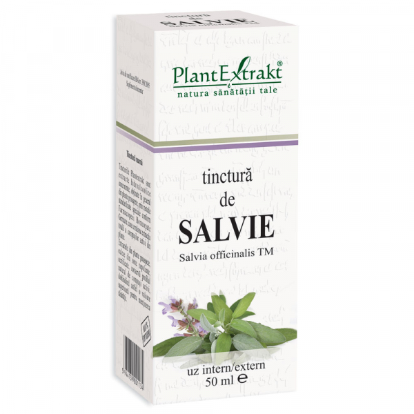 Tinctură de Salvie, 50 ml, Plant Extrakt [1]