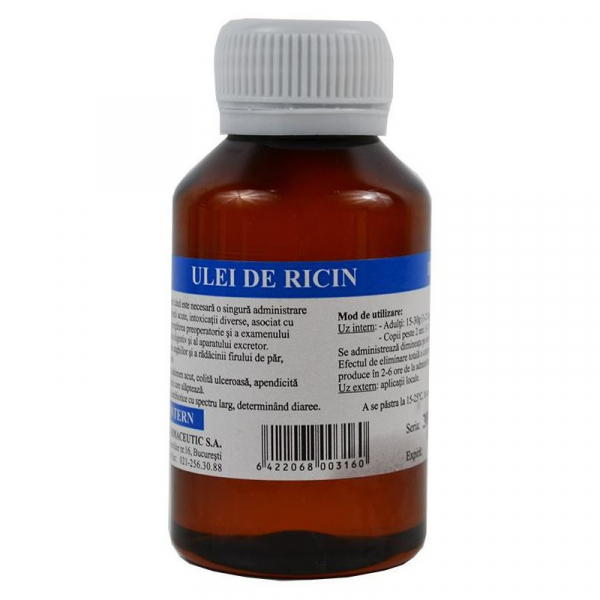 Ulei de Ricin, 100 ml, Tis Farmaceutic [1]