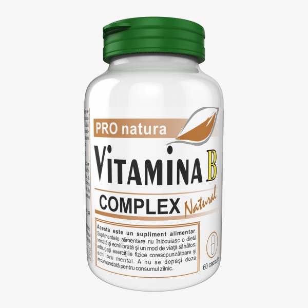 Vitamina B Complex Natural, 60 capsule, Medica [1]