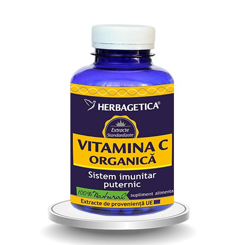 Vitamina C organica, 120 capsule, Herbagetica [1]