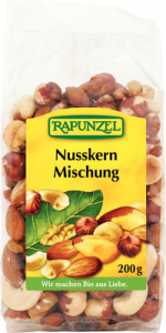 Nuci, seminte, boabe, tarate - Amestec de nuci bio