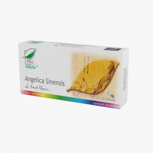 Aparatul urogenital - Angelica sinensis, 30 capsule, Medica