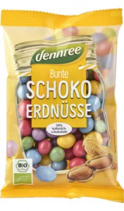 Dulciuri - Arahide colorate cu ciocolata de lapte eco