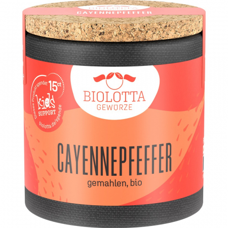 Condimente bio - Ardei Cayenne bio macinat