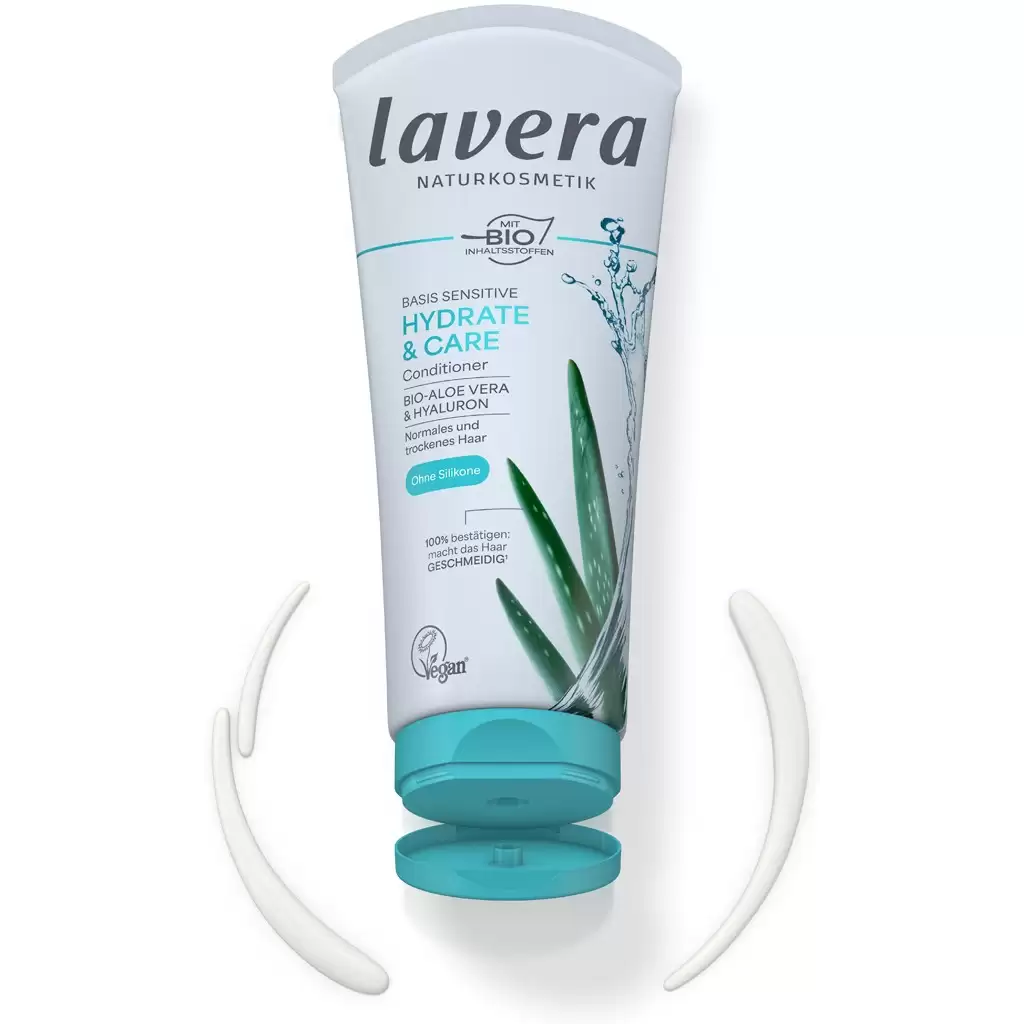 Cosmetice - Balsam sesnistive, Hydrate&Care, cu aloe vera și acid hialuronic, pentru par uscat si normal