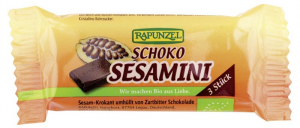 Biscuiți, crackers, jeleuri - Baton de susan cu ciocolată