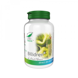 Rinichi si afecțiuni renale - Bilidren, 60 capsule, Medica