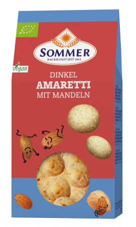 Biscuiți, crackers, jeleuri - Biscuiti Amaretti din faina de spelta
