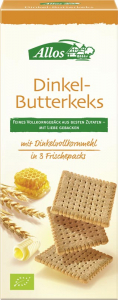 Alimente - Biscuiti bio din spelta, unt si miere