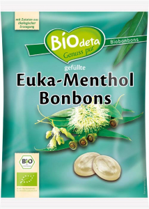 Alimente - Bomboane bio cu eucalipt si mentol