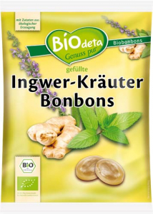 Alimente - Bomboane bio cu ghimbir