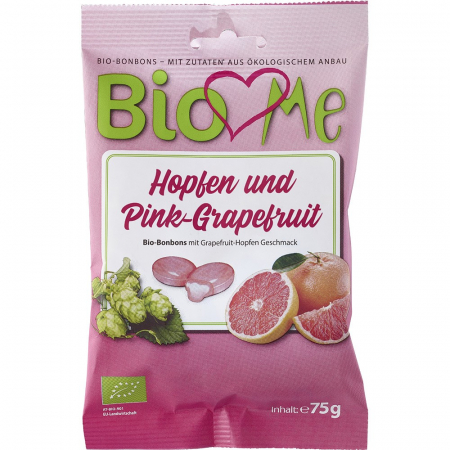 Alimente - Bomboane bio cu grapefruit roz
