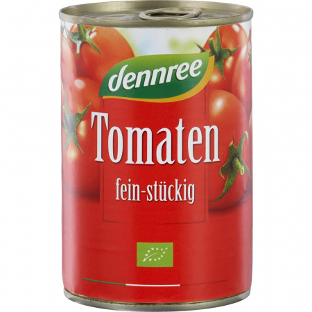 Sosuri bio - Bucati de tomate bio in sos de rosii
