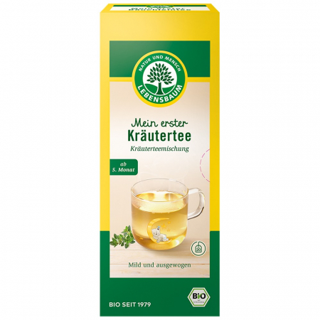 Alimente - Ceai bio din plante pentru copii, +5 luni