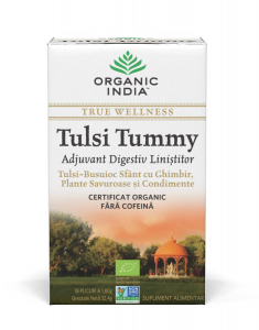 Ceai si cafea - Ceai Digestiv Tulsi (Busuioc Sfant) Tummy cu Ghimbir