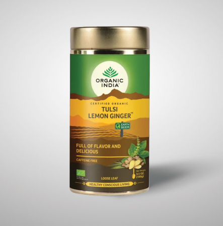 Ceai si cafea - Ceai Tulsi (Busuioc Sfant) cu Lamaie si Ghimbir
