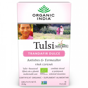 Ceai Tulsi (Busuioc Sfant) Trandafir Dulce [1]